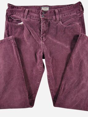womens y2k levi's corduroy bootcut purple jeans 12 medium